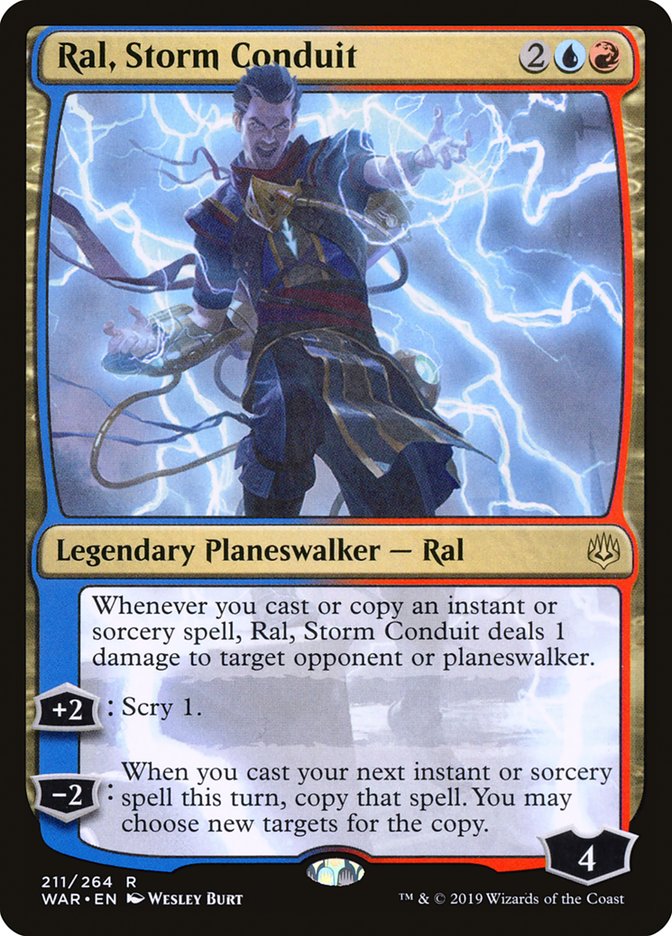 Ral, Storm Conduit [War of the Spark] Foil