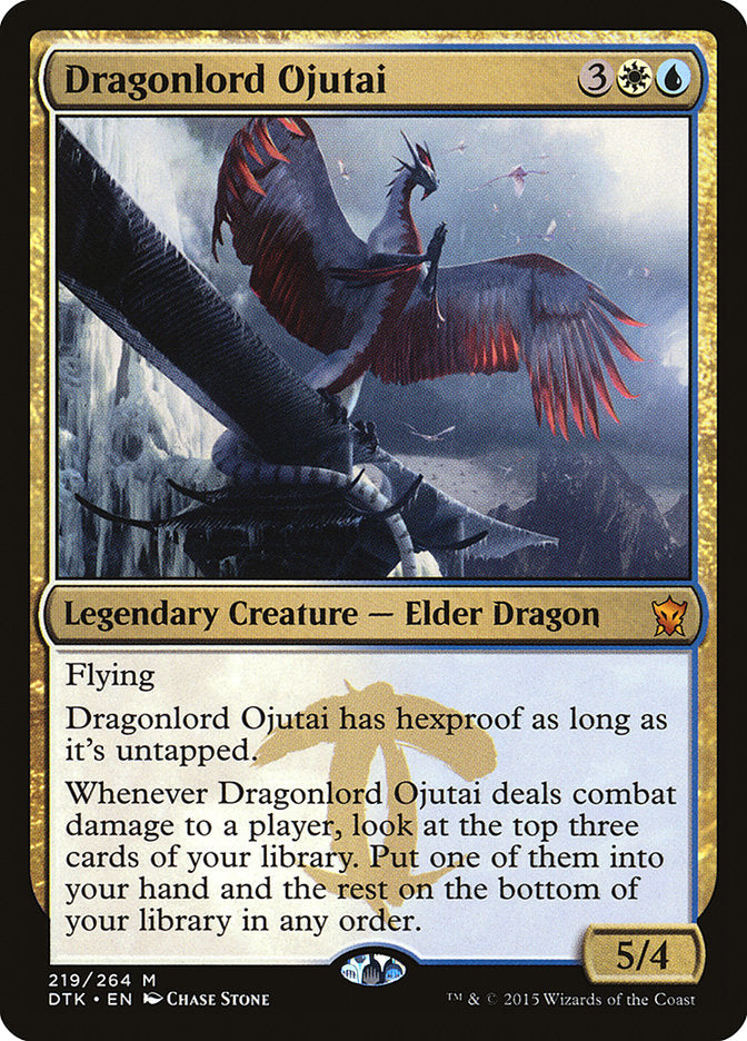 Dragonlord Ojutai [Dragons of Tarkir] Foil