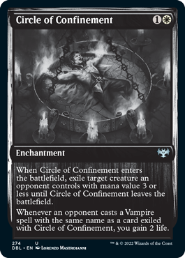 Circle of Confinement [Innistrad: Double Feature] Foil