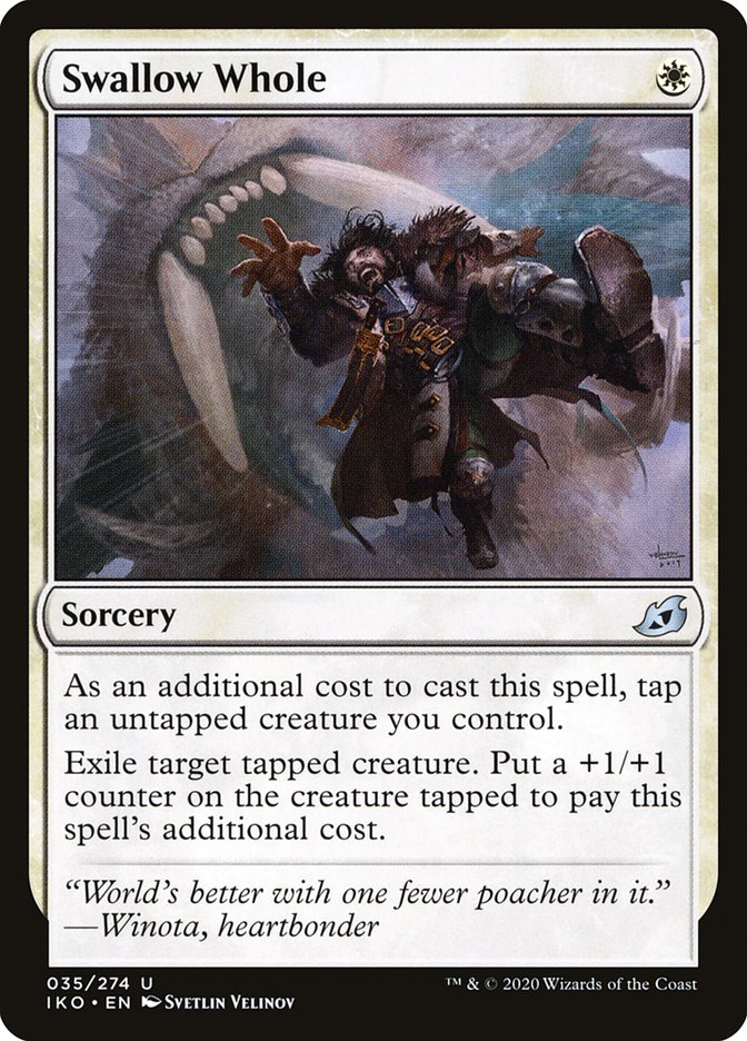 Swallow Whole [Ikoria: Lair of Behemoths] Foil