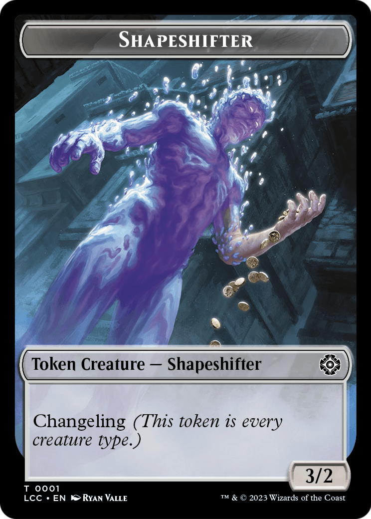 Shapeshifter  [The Lost Caverns of Ixalan Commander Tokens]