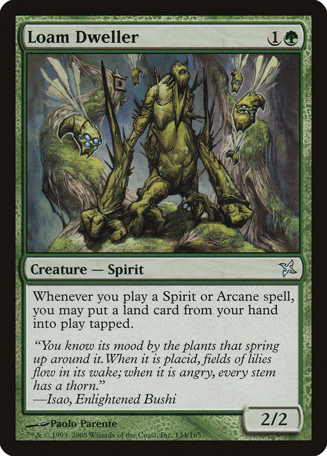 Loam Dweller [Betrayers of Kamigawa] Foil