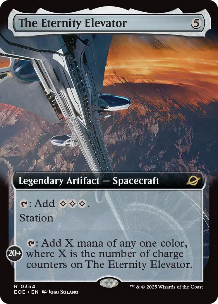 The Eternity Elevator (Extended Art) [Edge of Eternities] Foil
