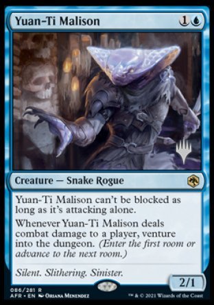 Yuan-Ti Malison (Promo Pack) [Dungeons & Dragons: Adventures in the Forgotten Realms Promos] Foil