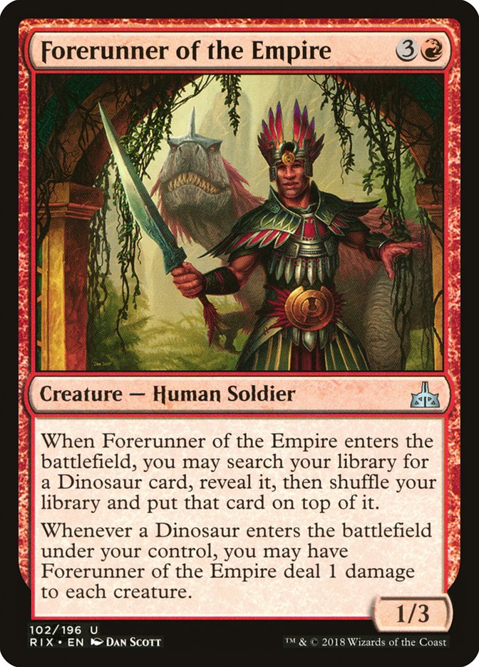 Forerunner of the Empire [Rivals of Ixalan] Foil