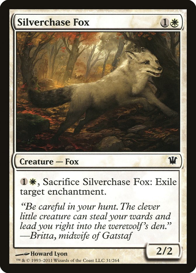 Silverchase Fox [Innistrad] Foil