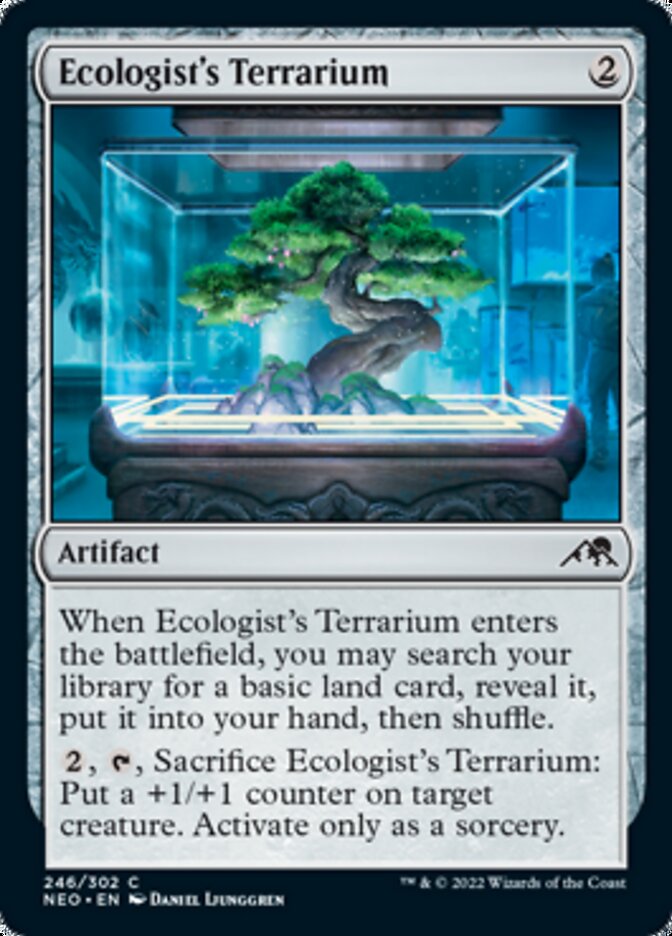 Ecologist's Terrarium [Kamigawa: Neon Dynasty] Foil -1