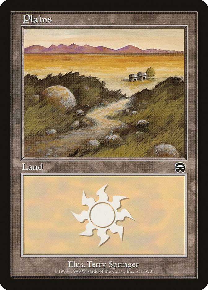 Plains (331) [Mercadian Masques] Foil