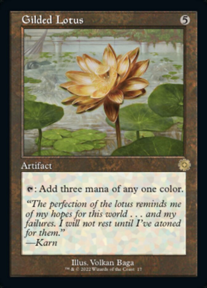 Gilded Lotus (Retro) [The Brothers' War Retro Artifacts] Foil