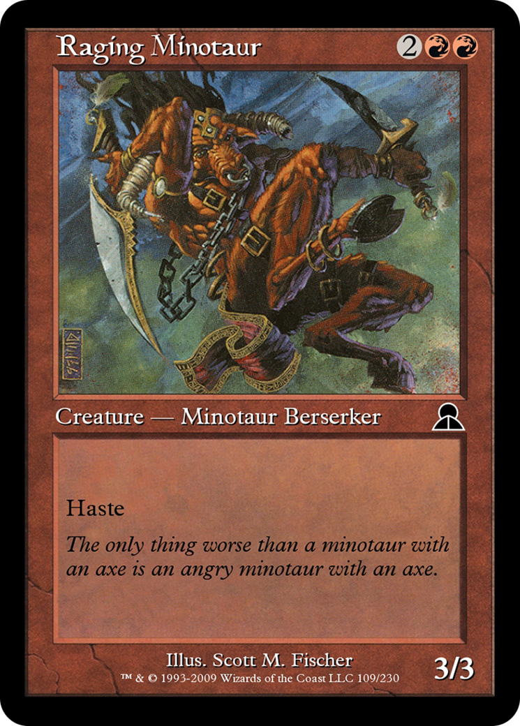 Raging Minotaur  [Masters Edition III]