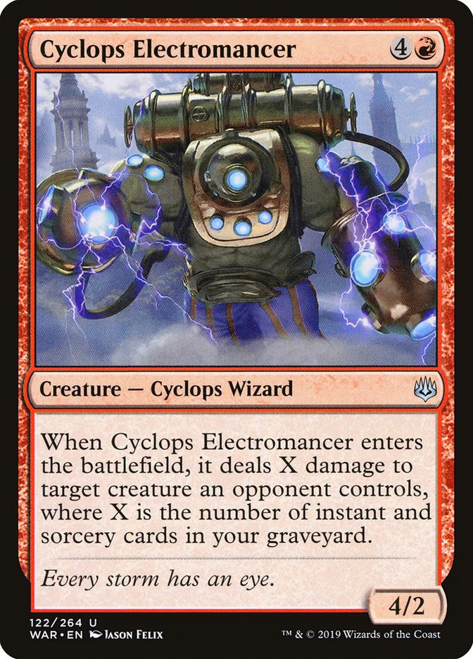 Cyclops Electromancer [War of the Spark] Foil