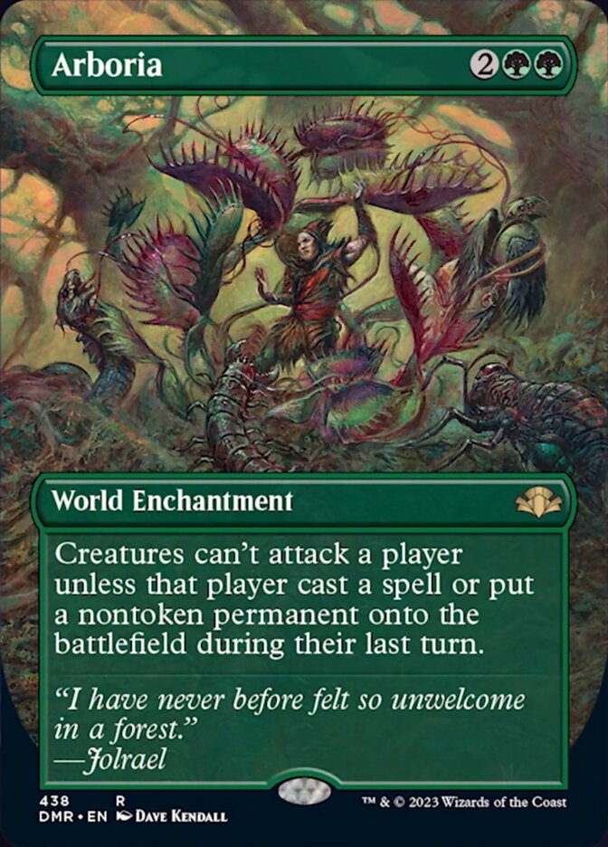 Arboria (Borderless Alternate Art) [Dominaria Remastered] Foil