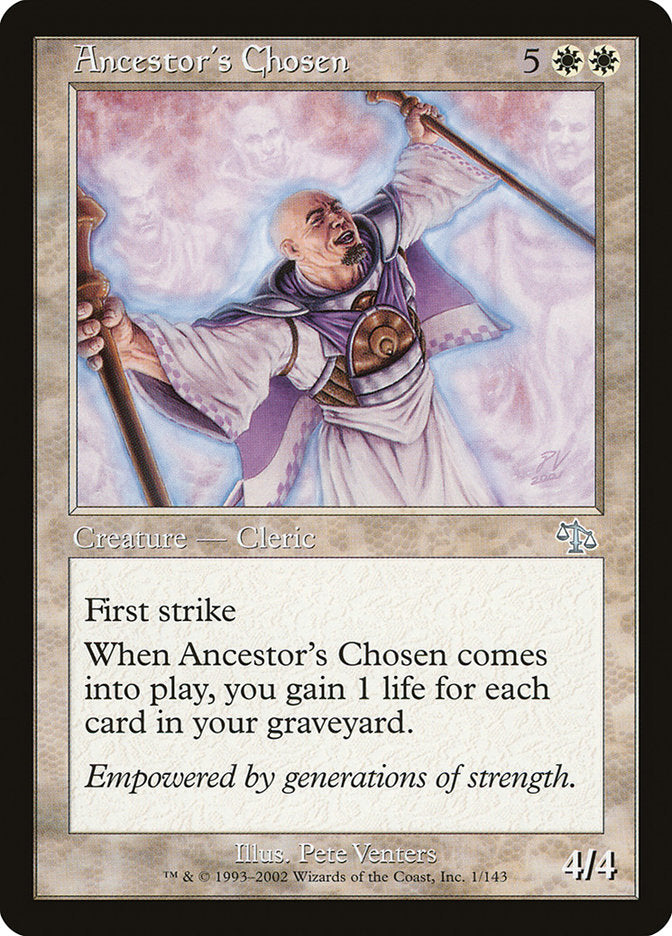 Ancestor's Chosen [Judgment] Foil