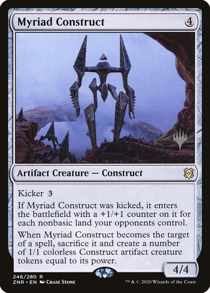 Myriad Construct (Promo Pack) [Zendikar Rising Promos] Foil