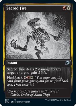 Sacred Fire [Innistrad: Double Feature] Foil