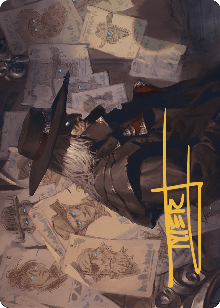 Lazav, Familiar Stranger // Lazav, Familiar Stranger  [Outlaws of Thunder Junction Art Series] (Borderless)