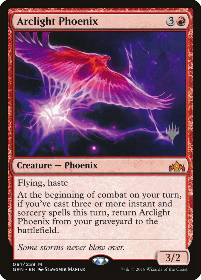 Arclight Phoenix (Promo Pack) [Guilds of Ravnica Promos] Foil
