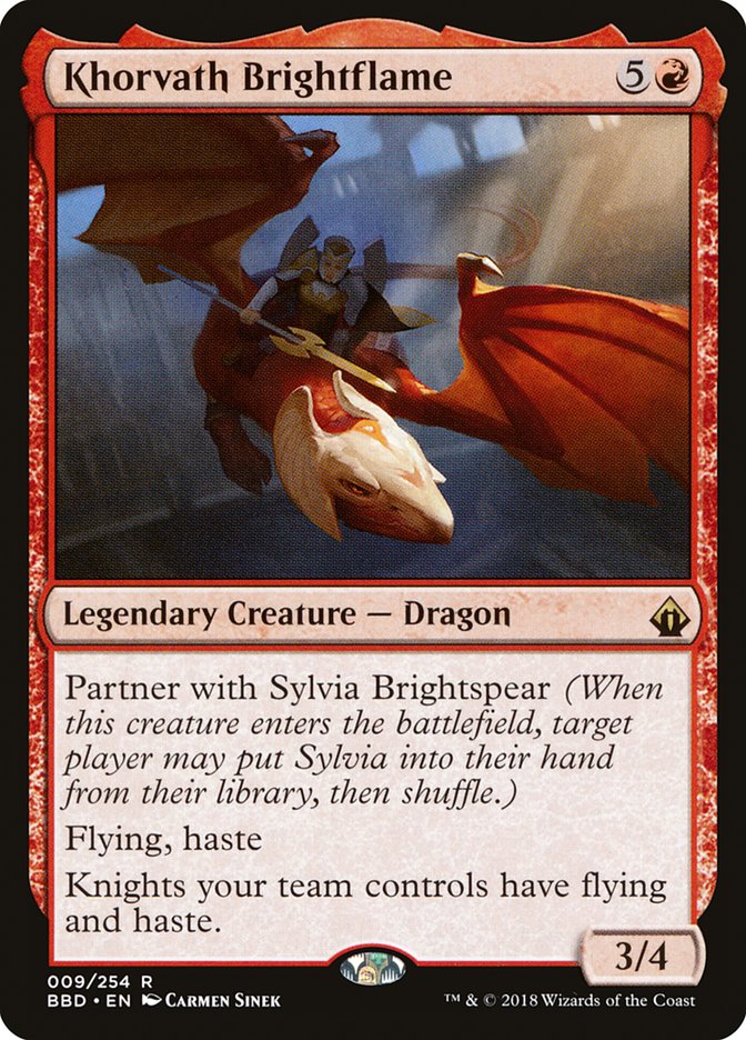 Khorvath Brightflame [Battlebond] Foil