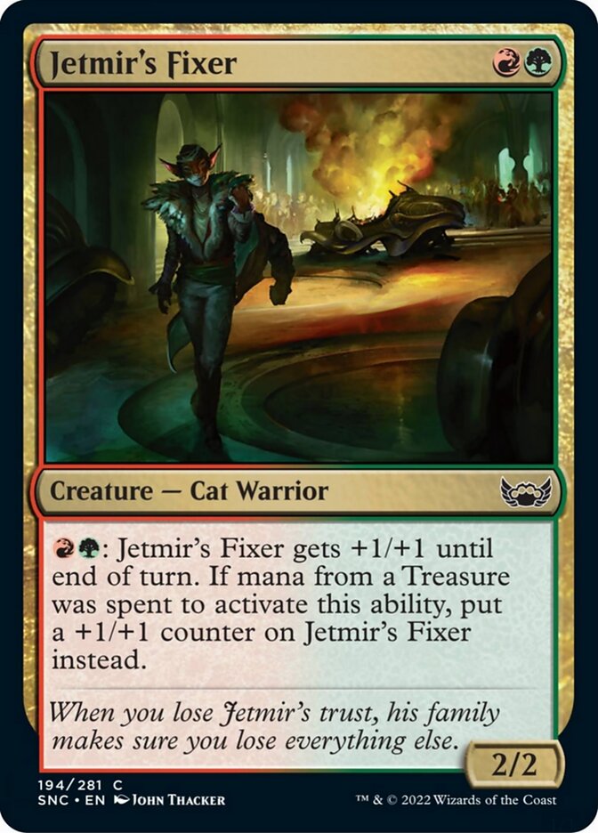 Jetmir's Fixer [Streets of New Capenna] Foil