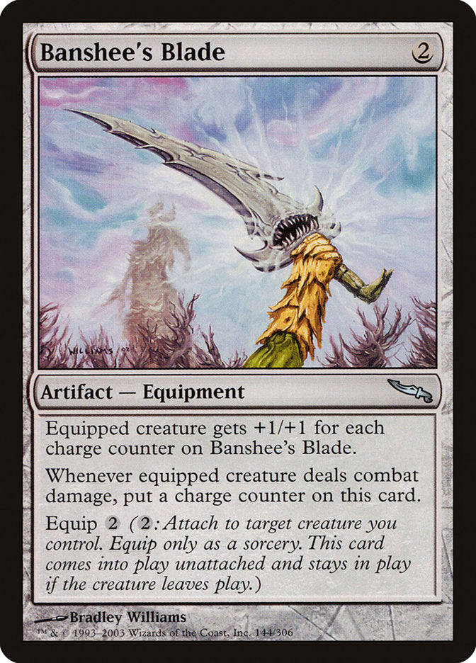 Banshee's Blade [Mirrodin] Foil