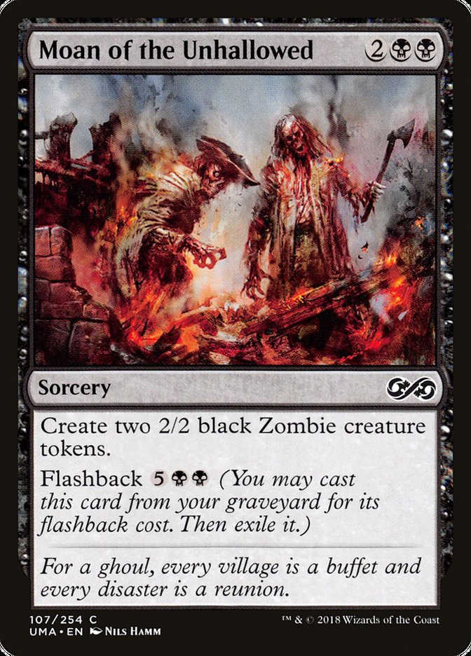 Moan of the Unhallowed [Ultimate Masters] Foil