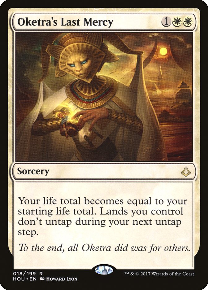 Oketra's Last Mercy [Hour of Devastation] Foil
