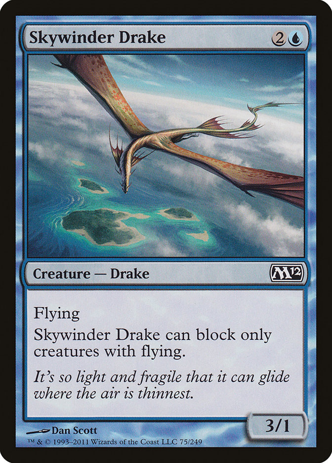 Skywinder Drake [Magic 2012] Foil
