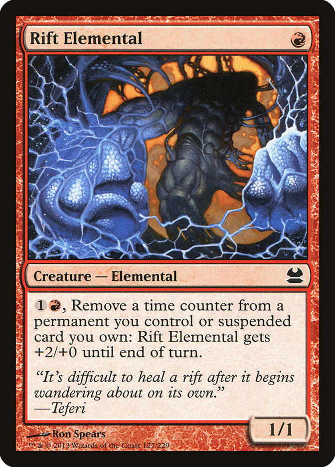 Rift Elemental [Modern Masters] Foil