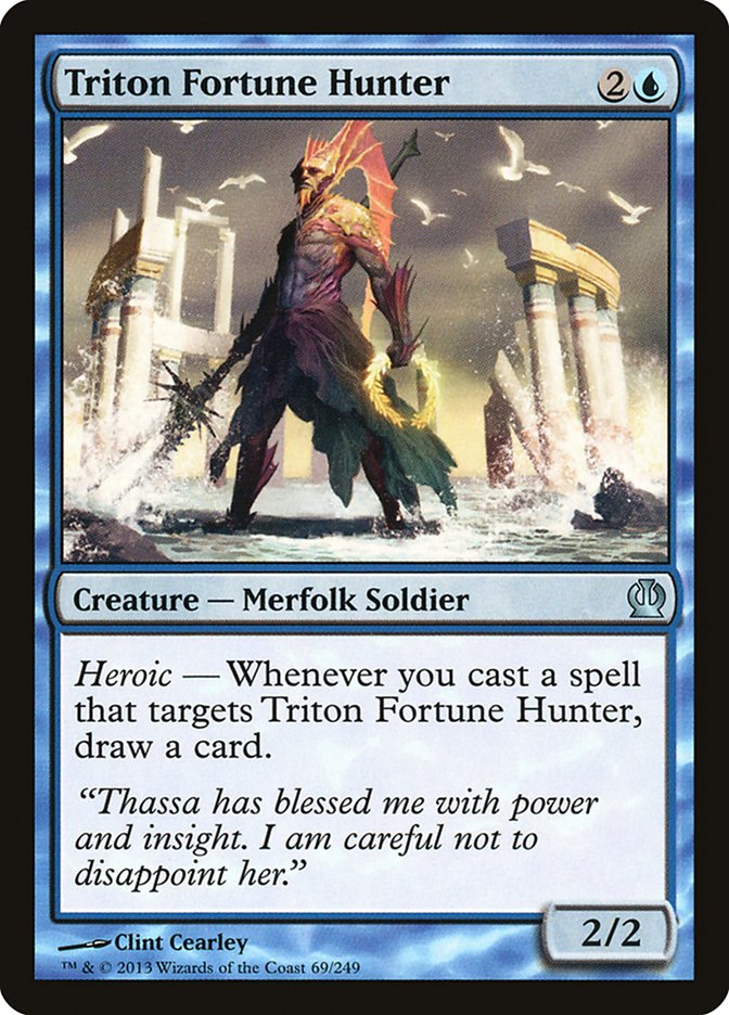 Triton Fortune Hunter [Theros] Foil