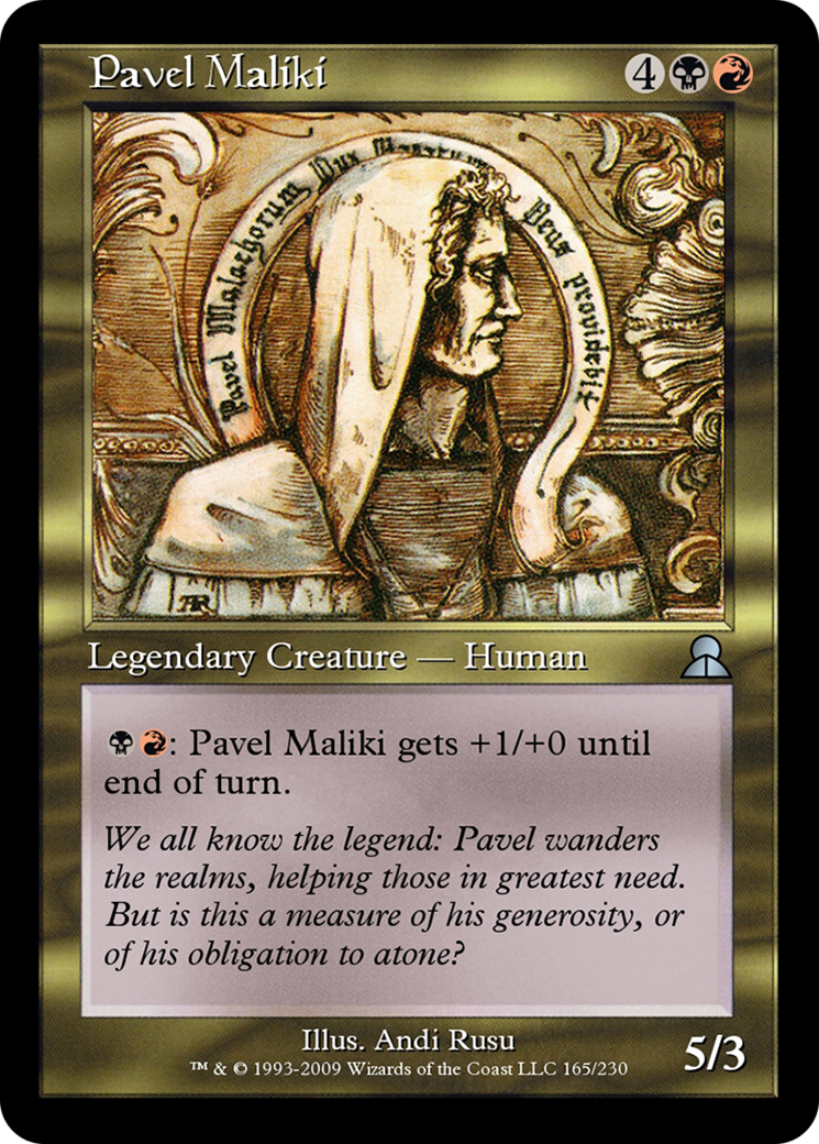 Pavel Maliki  [Masters Edition III] Foil
