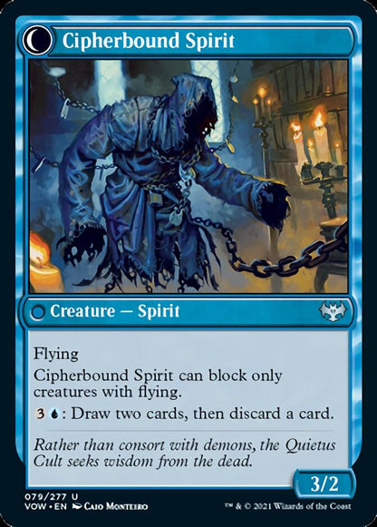 Soulcipher Board // Cipherbound Spirit [Innistrad: Crimson Vow] Foil