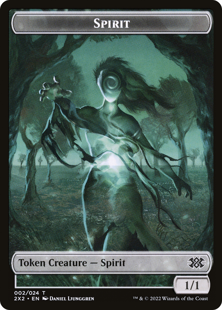 Spirit  [Double Masters 2022 Tokens] Foil