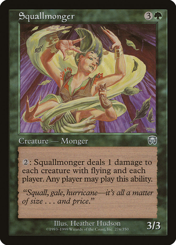 Squallmonger [Mercadian Masques] Foil
