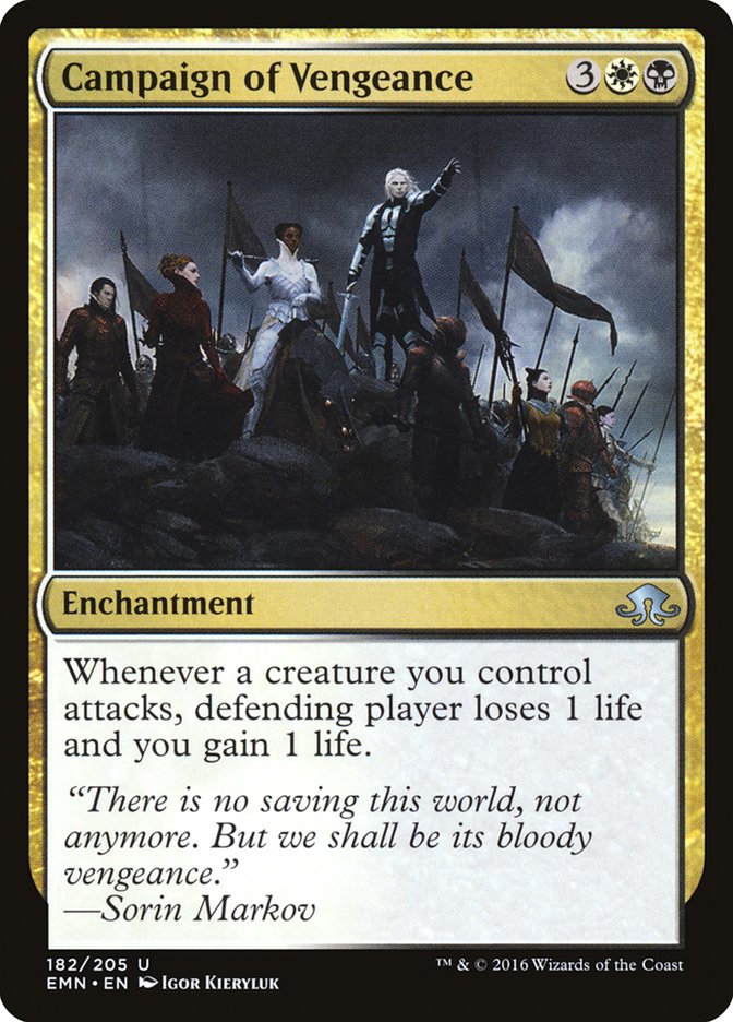Campaign of Vengeance [Eldritch Moon] Foil