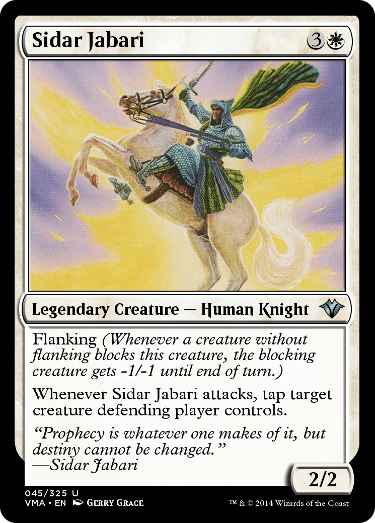 Sidar Jabari  [Vintage Masters] Foil