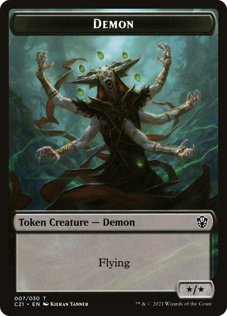 Demon  [Commander 2021 Tokens]