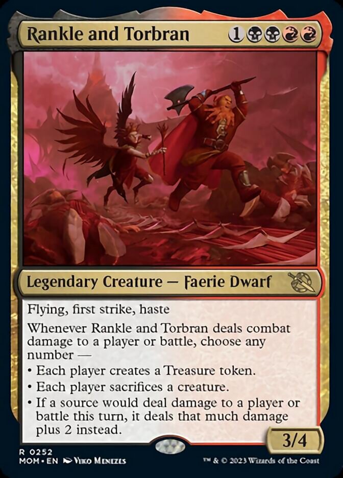 Rankle and Torbran [March of the Machine] Foil