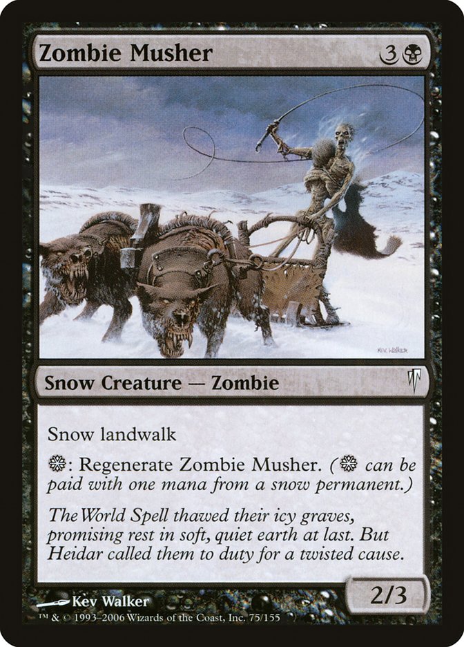Zombie Musher [Coldsnap] Foil