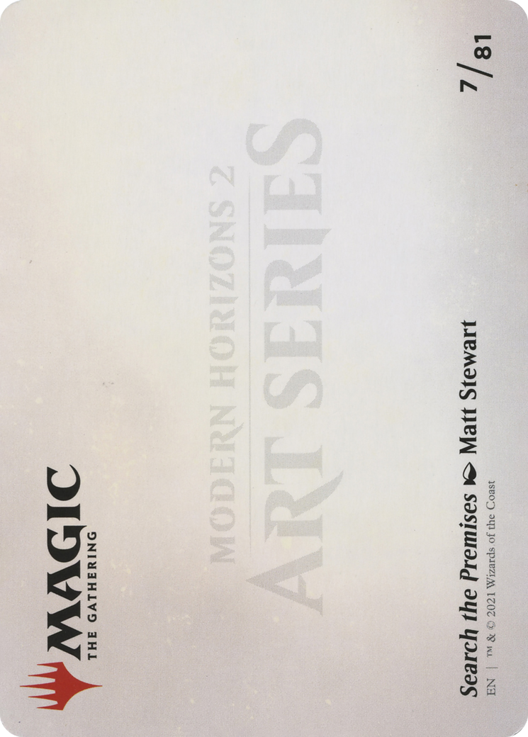 Search the Premises // Search the Premises  [Modern Horizons 2 Art Series] (Borderless)