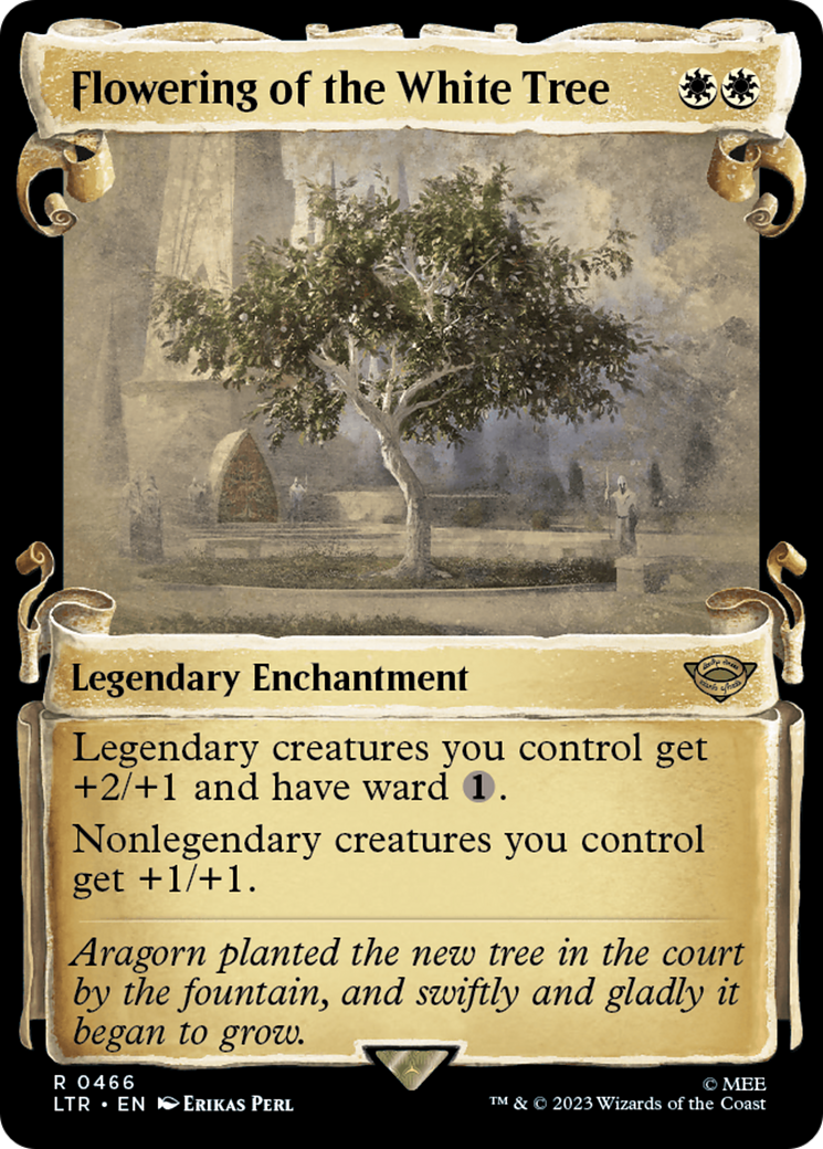 Flowering of the White Tree [The Lord of the Rings: Tales of Middle-Earth Showcase Scrolls] Foil