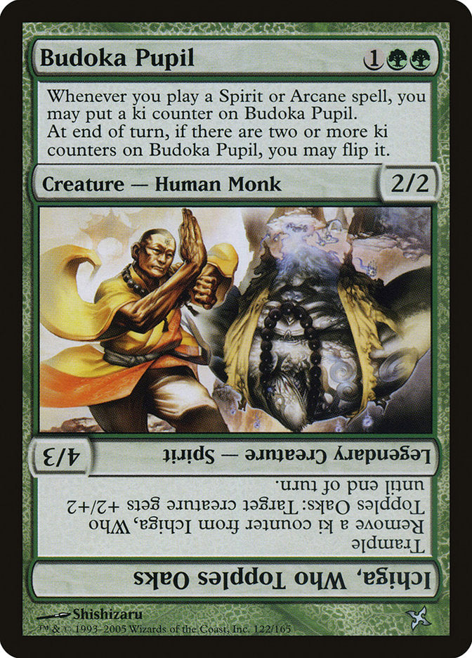 Budoka Pupil // Ichiga, Who Topples Oaks [Betrayers of Kamigawa] Foil