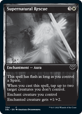Supernatural Rescue [Innistrad: Double Feature] Foil