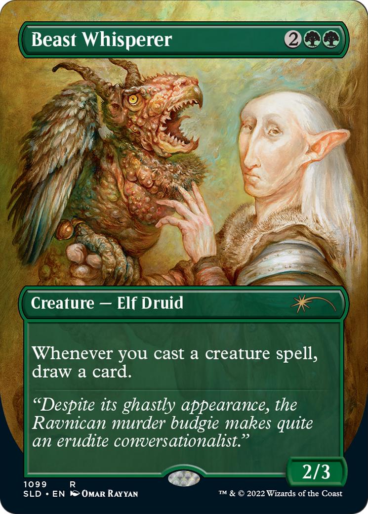 Beast Whisperer (Borderless) [Secret Lair Drop Series] Foil