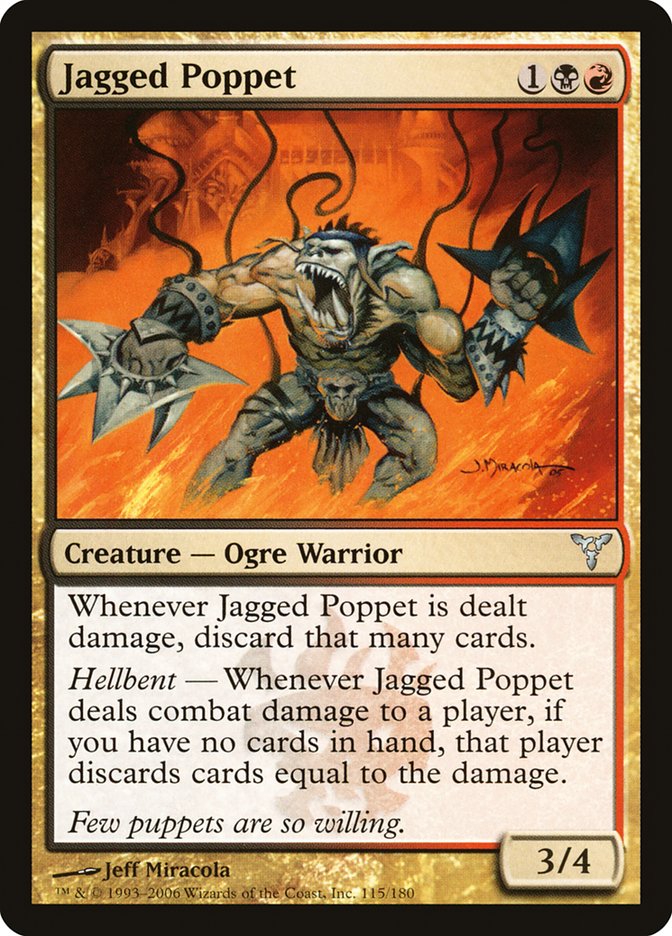 Jagged Poppet [Dissension] Foil