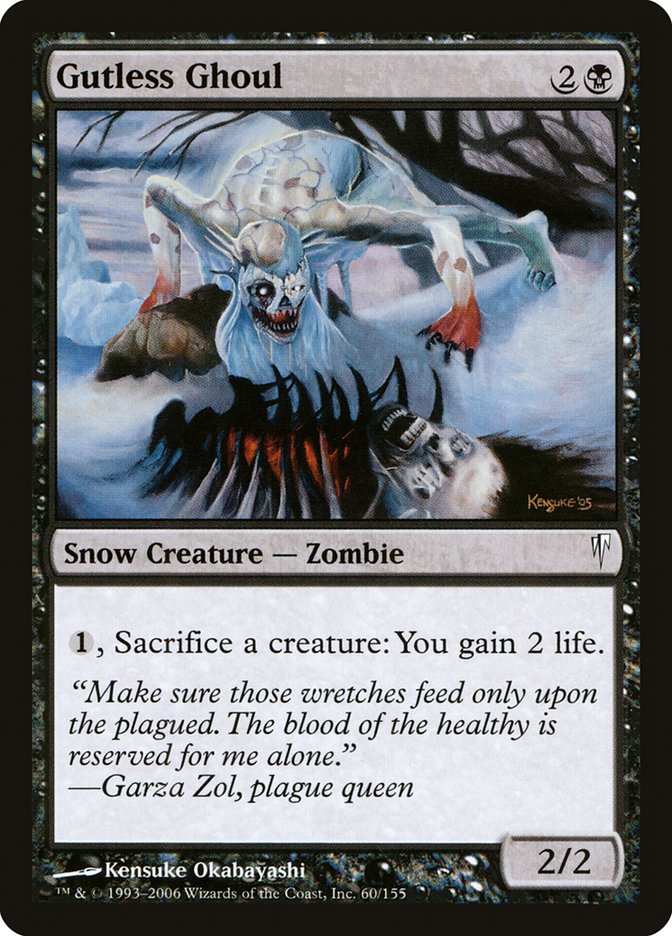 Gutless Ghoul [Coldsnap] Foil
