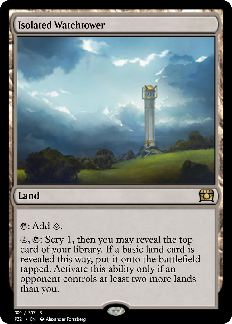 Isolated Watchtower  [Treasure Chest] Foil