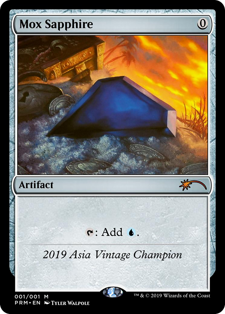 Mox Sapphire  [Vintage Championship] Foil