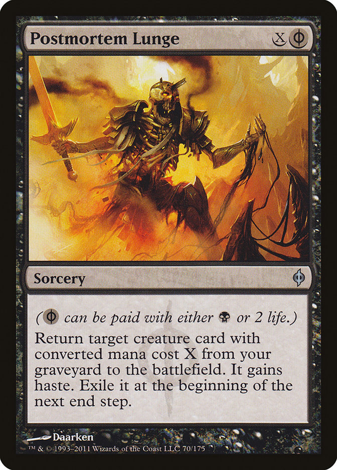 Postmortem Lunge [New Phyrexia] Foil