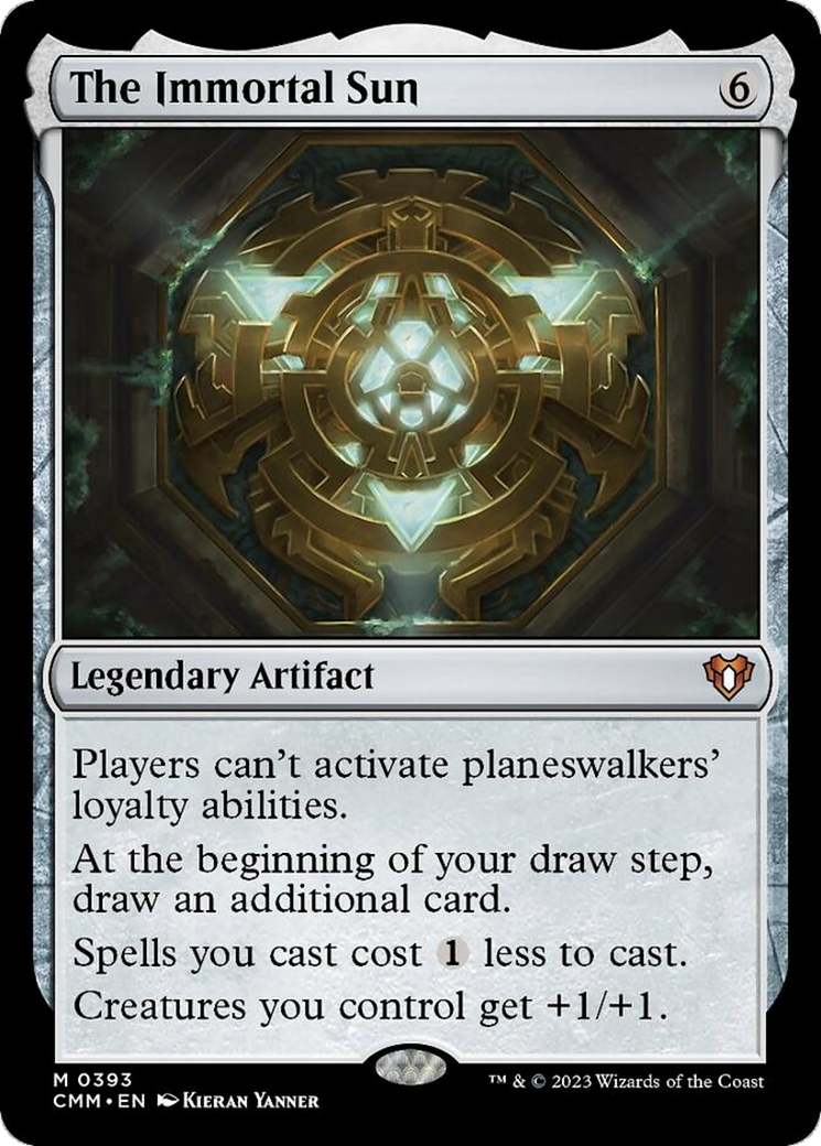The Immortal Sun [Commander Masters] Foil