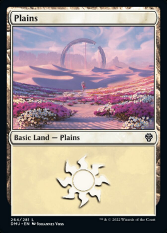 Plains (264) [Dominaria United] Foil